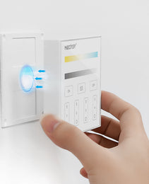 Simplify Your Lighting Control: MiLight Smart Panel Remote Controller - Effortlessly Manage 4 Zones in Stunning Dual Color, B2!