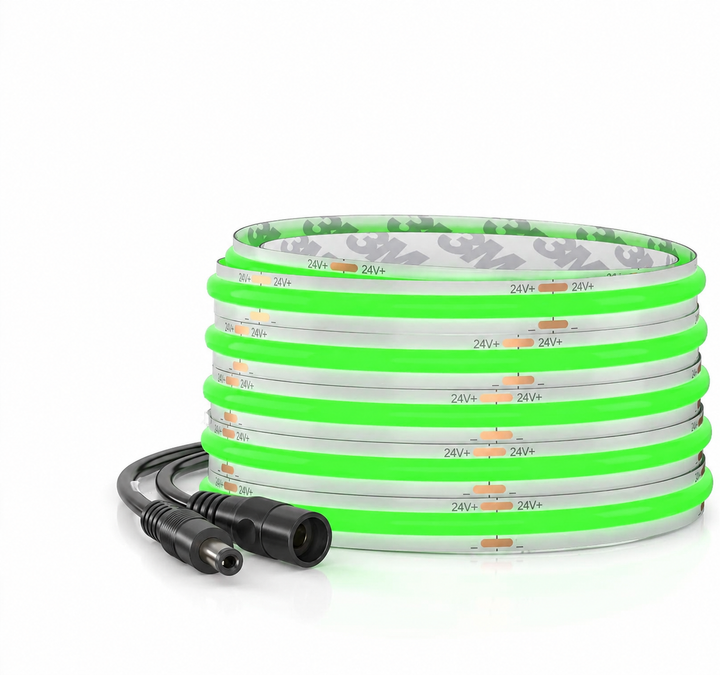 UL Listed Green Color COB LED Strip Light - AZ