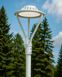Post Top Area Light - Die-Cast Alluminum - White - CCT - 75W - 100W - 150W - 100-277ACV - BBR