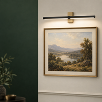 Wireless Rechargeable LED Picture Light with Remote – 3-Color Dimmable
