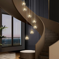 Crystal Chandeliers for Staircases，12-Lights