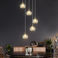 Crystal Chandeliers for Staircases，12-Lights