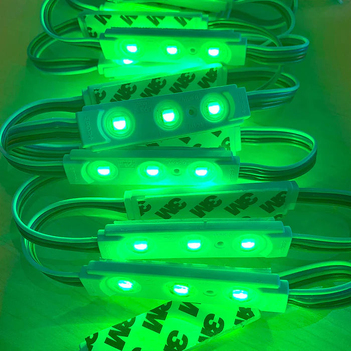 Module Light - 12V 50 Pieces IP68 JSLED Green