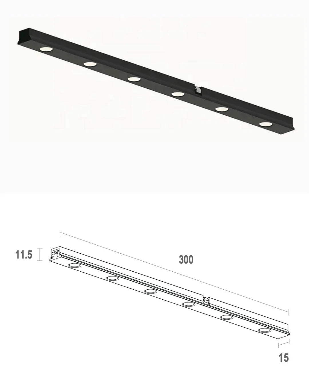 Led Grilled Light 22W NW 10 module KVO