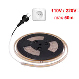 Strip Light Linear Warm White Bty 40m - 131FT 110V COB New