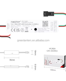 Milight SPIR3-M 3 in 1 Mini SPI LED Controller (2.4GHz)