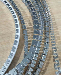 Bendable profile for Neon: Stainless steel material by meter