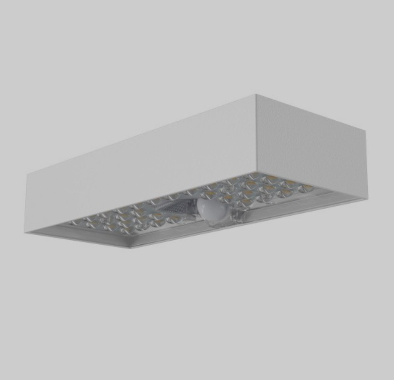 Radiate Nature's Glow: Embrace Solar LED Wall pack LD- SWL - 6W - Brick - White