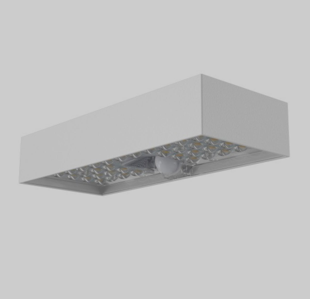 Radiate Nature's Glow: Embrace Solar LED Wall pack LD- SWL - 6W - Brick - White