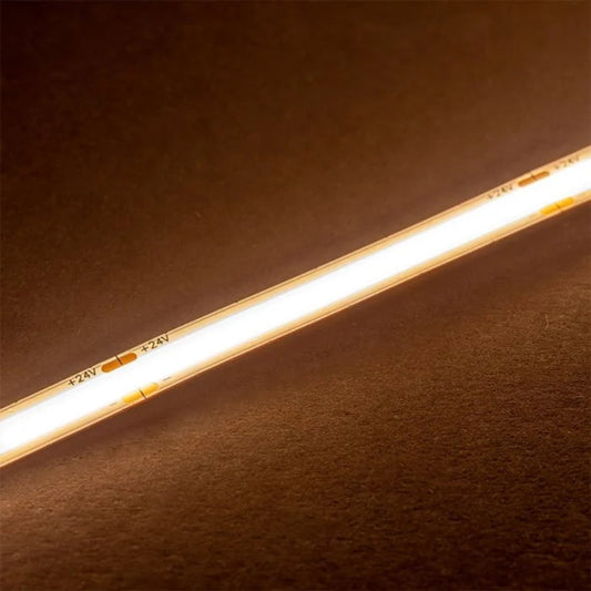 LED COB Warm White IP20 - 24V  - 16.4FT  Strip Light - News