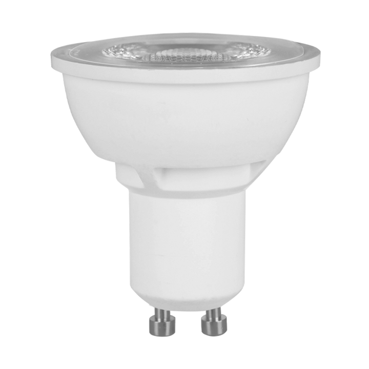 Light Up Your World: 7W GU10 5000K 120V DIM Lux Bulb - Illuminate with Cool Brilliance and Versatility for an Energetic Atmosphere!