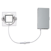 3" SQUARE LUXRITE 5CCT 8W
