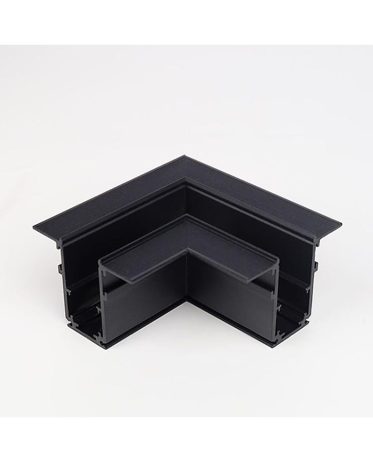 Milight Track Magnetic L Vertical Corner for flush Black  AMMRL20HFA