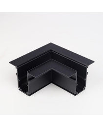 Milight Track Magnetic L Vertical Corner for flush Black  AMMRL20HFA