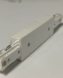 Enhance Your Lighting Setup with the straight Large Connector White PRO-0334 RZ - Live End for Single Circuit Track System