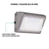 UL Wall Pack 60W-80W-100W-120W - 5000K With Photocell sensor - BBIER