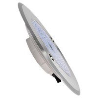Experience the Magic of Super Slim Pool (Jacuzzi 6") LED Lights - Ultra-Thin - Stainless Steel - RGB 15W 12V (15m Wire) remote control included HTK!