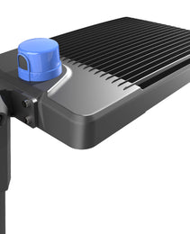 Shoebox 100w black RZ with photocell