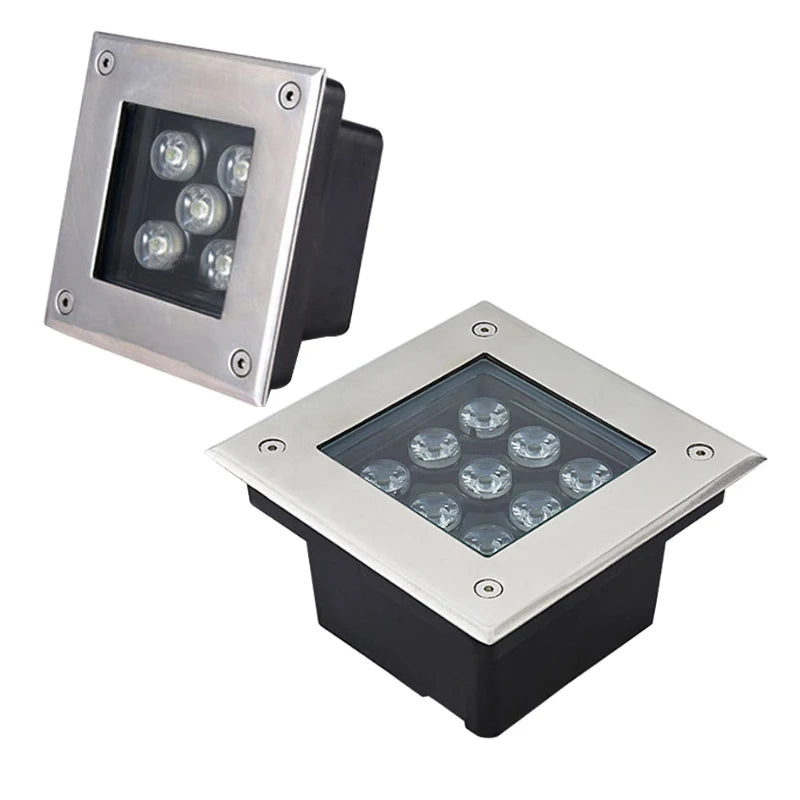 Underground Square IP68 18W cw