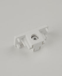Recessed End Cap PRO-0332 White RZ for LED Strip Light - Integral Conductors, Premium LED Profile