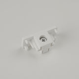 Recessed End Cap PRO-0332 White RZ for LED Strip Light - Integral Conductors, Premium LED Profile