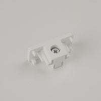 Recessed End Cap PRO-0332 White RZ for LED Strip Light - Integral Conductors, Premium LED Profile