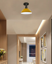 Yellow Metal Ceiling mounted Lamp -Bright Lighting~1640