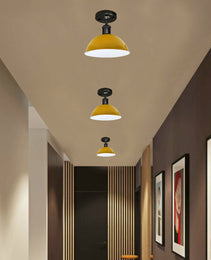 Yellow Metal Ceiling mounted Lamp -Bright Lighting~1640