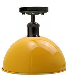 Yellow Metal Ceiling mounted Lamp -Bright Lighting~1640