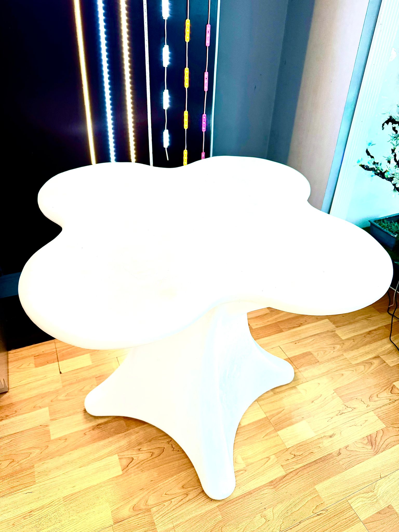 Illuminated Led Center Table