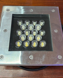 Underground Square IP68 18W cw