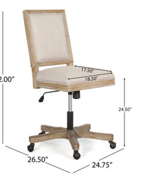SWIVEL  LIFT OFFICE CHAIR