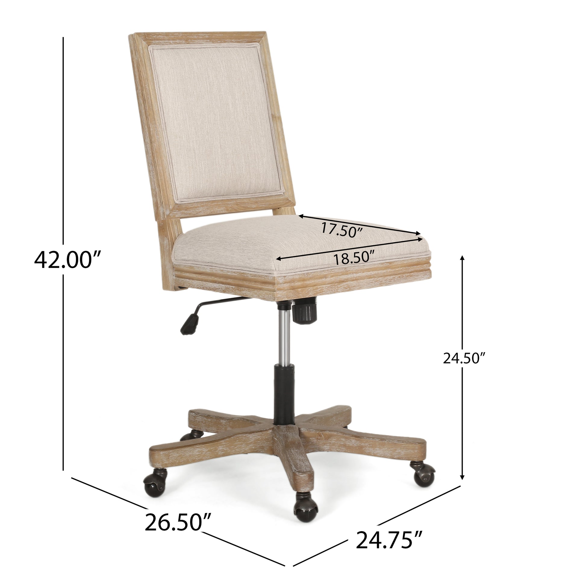 SWIVEL  LIFT OFFICE CHAIR