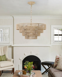 Bohemian Woven Chandelier