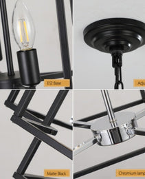 8 Lantern Tiered Chandeliers