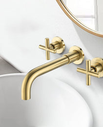 Bathroom Faucet Wall Mounted Bathroom Sink Faucet