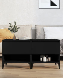 Side Table 50x Wood Material   Side Tables 2 pcs.