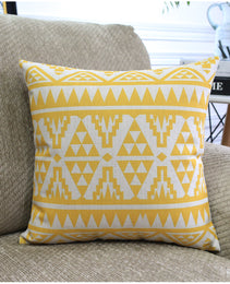 Nordic Color Geometric Throw Pillows