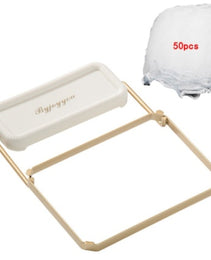 Sink Filter Rack Kitchen Foldable Sink Strainer Mesh Bag Stand Waste Garbage Net Shelf Anti-Clogging Disposable Garbage Mesh Bag