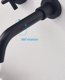Bathroom Faucets, Wall-mounted Bathroom Sink Faucets