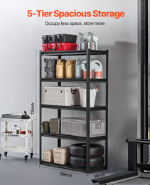 Storage Shelves  5-tier Garage Storage Shelving
