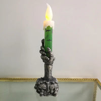 Halloween Led Candles Skeleton Ghost Hands LED Light Happy Halloween Party Home Decoration Supplies Haunted House Horror Props