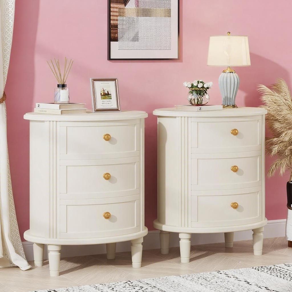 Nightstand Bedside Table
