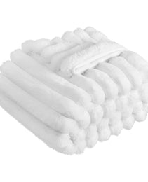Soft Throw Blanket 50 X 60 Inches 1270 X 1524 Mm Faux Fur Cozy Bed Blanket