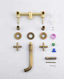 Bathroom Faucets, Wall-mounted Bathroom Sink Faucets