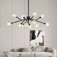 Sputnik Chandeliers for Dining Room，6 Lights D25'' Inch