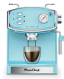 20 Bar Espresso Machine For Home- Professional Compact Espresso Maker With Milk Frother Steam Wand, Pressure Gauge & 54oz Large Water Tank, Low Noise Fast Brewing For Cappuccino, Latte