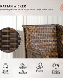 Pieces Patio Furniture Set