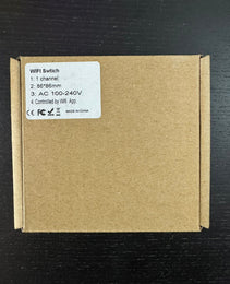 One Channel Smart Switch Europe With Wi-Fi App 100-240V
