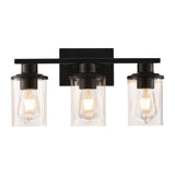 3-Light Bathroom Light Fixtures Modern Vanity Light Lamp Over Mirror, Bathroom Vanity Lights For Wall - CJDS